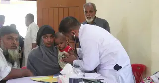 নওগাঁয় বিএনপির ফ্রি মেডিকেল ক্যাম্প